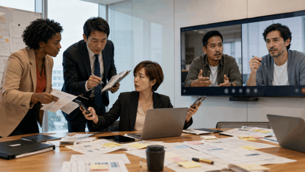 Feedback to outside partners gets buried in internal chat
